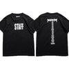 Justin Bieber 1:1 Purpose Tour STAFF T Shirt Brand Clothing High Quality T-Shirt Men Women Fashion Casual Street Male Tshirt Tee