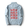 Newest High Quality Oversized Jacket Kanye West I FEEL LIKE PABLO Denim Coats Hiphop Fear Of Broken Hole Denim Jacket